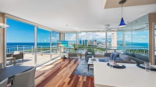 Ilikai Ocean-Marina 2 BDR Penthouse